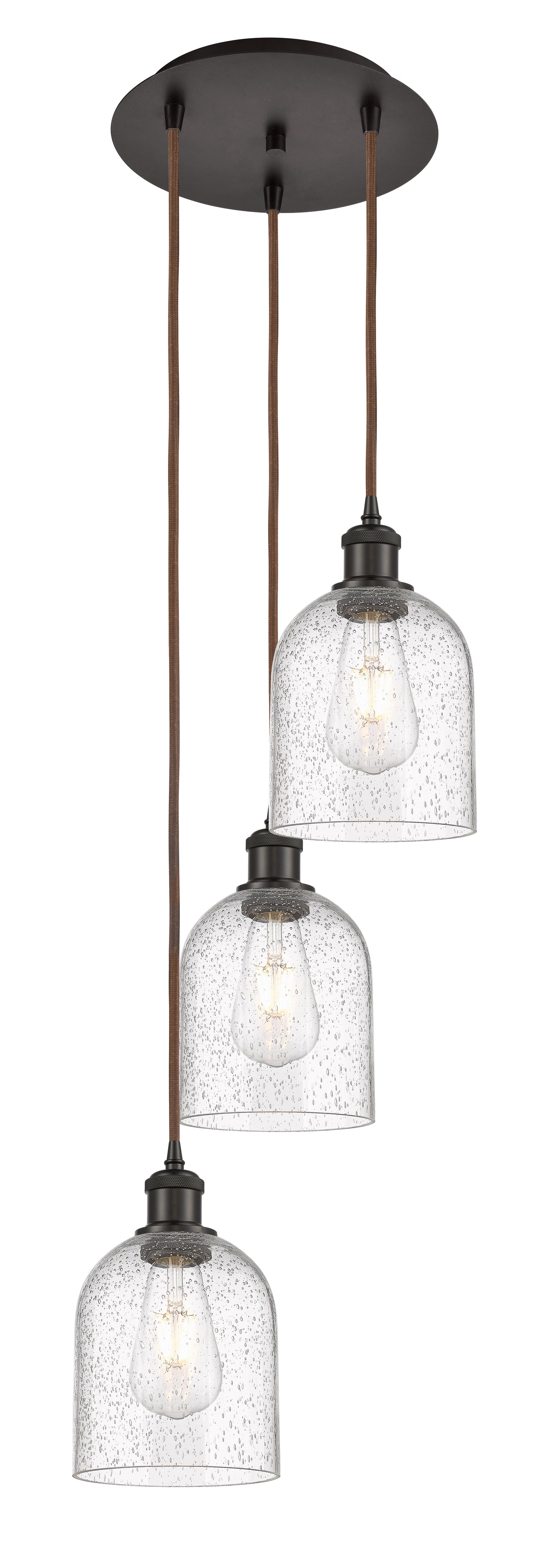 Ballston Multi Pendant Antique Brass Finish