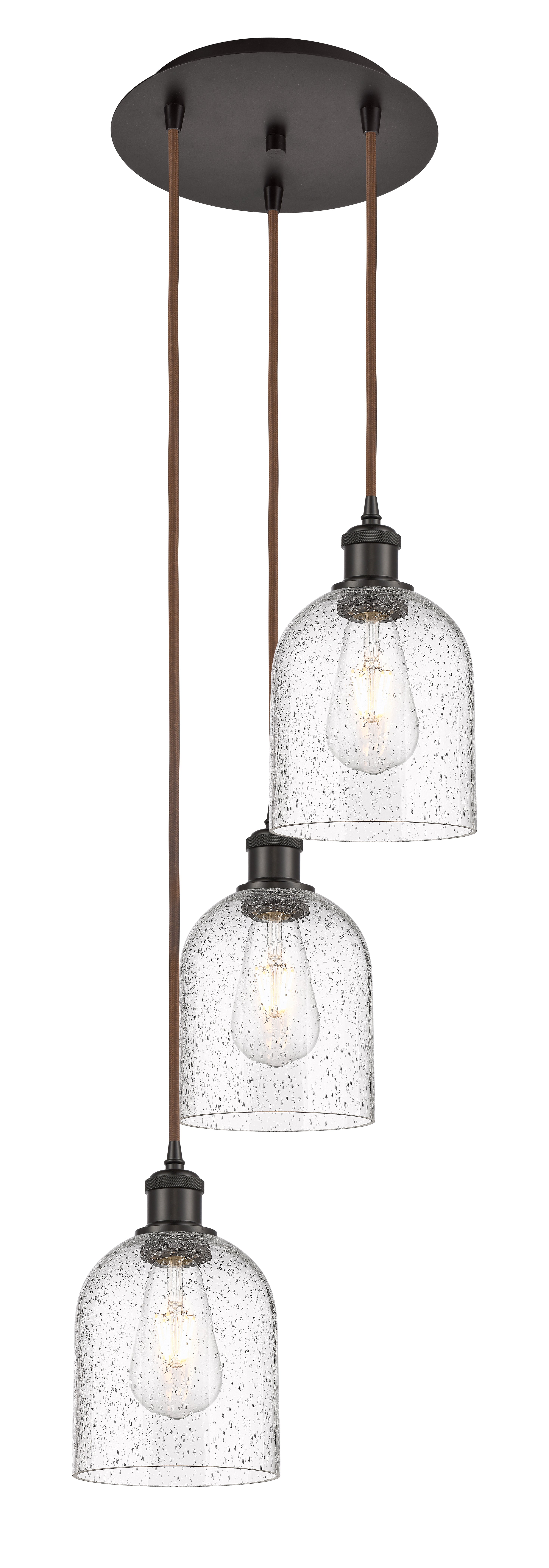 Ballston Multi Pendant Antique Brass Finish