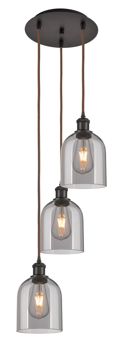 Ballston Multi Pendant Antique Brass Finish