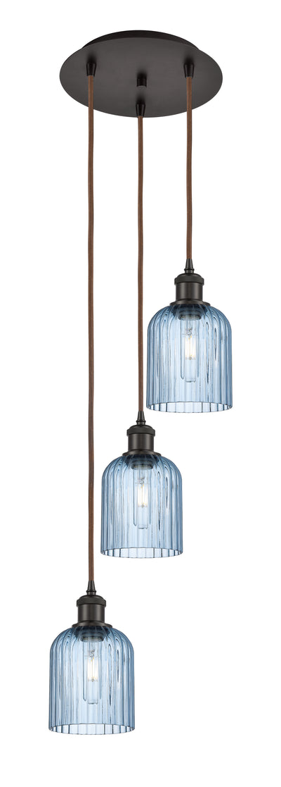 Ballston Multi Pendant Antique Brass Finish