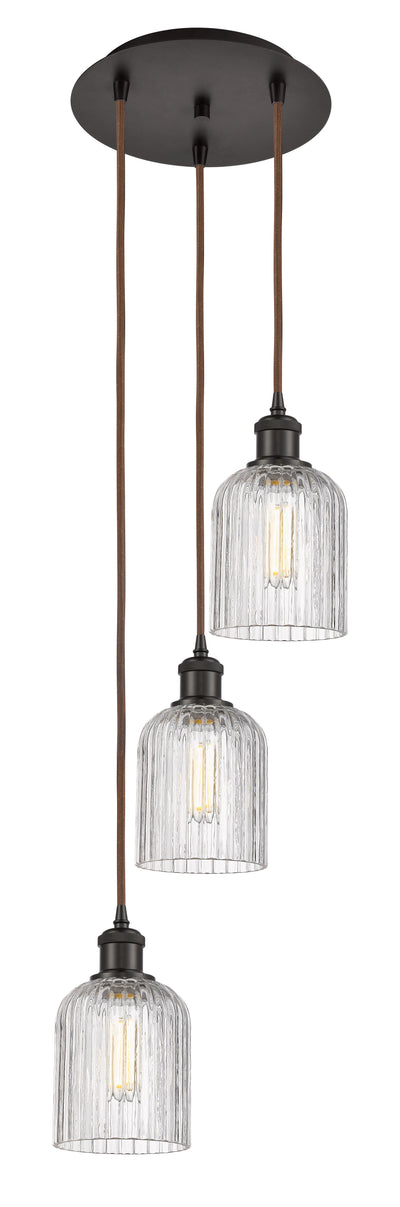 Ballston Multi Pendant Antique Brass Finish