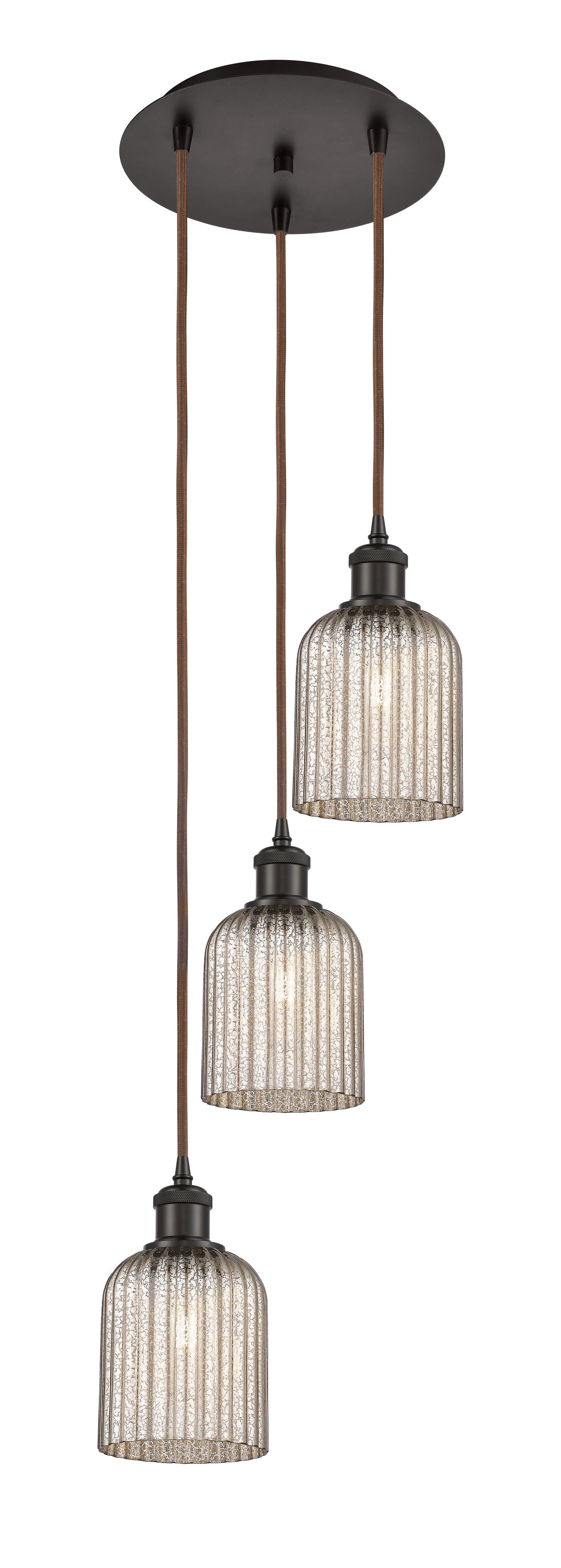 Ballston Multi Pendant Antique Brass Finish