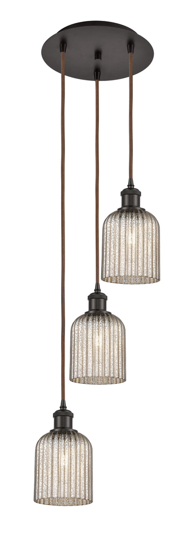 Ballston Multi Pendant Antique Brass Finish
