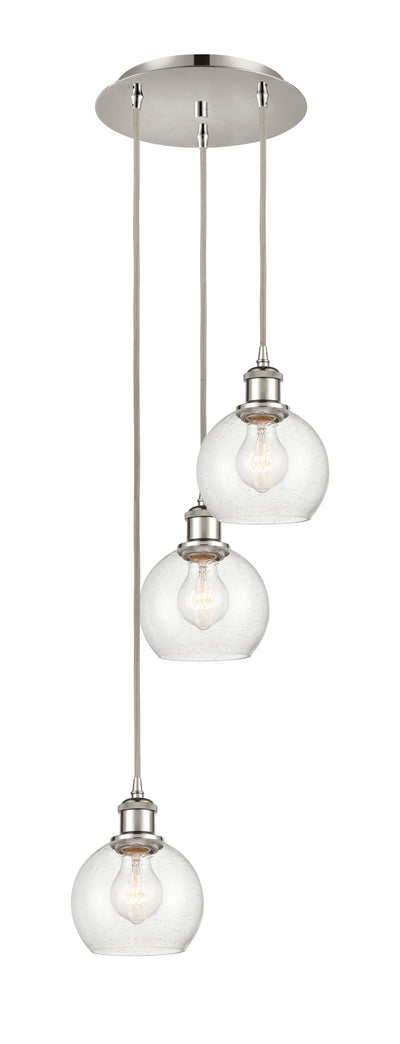 Ballston Multi Pendant Antique Brass