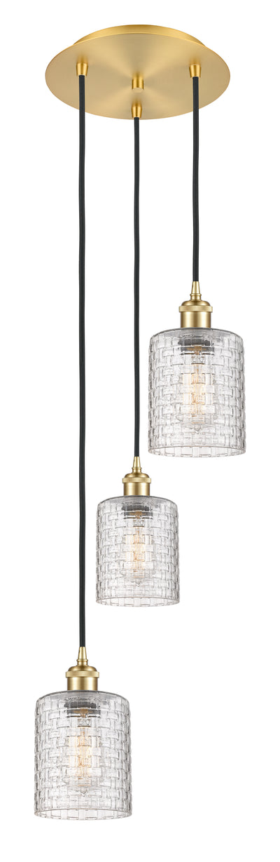 Ballston Multi Pendant Antique Brass Finish