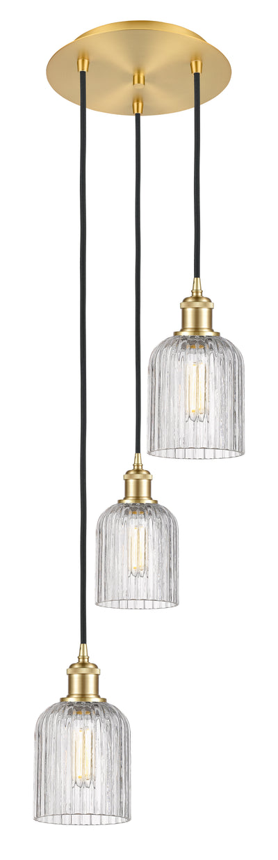 Ballston Multi Pendant Antique Brass Finish
