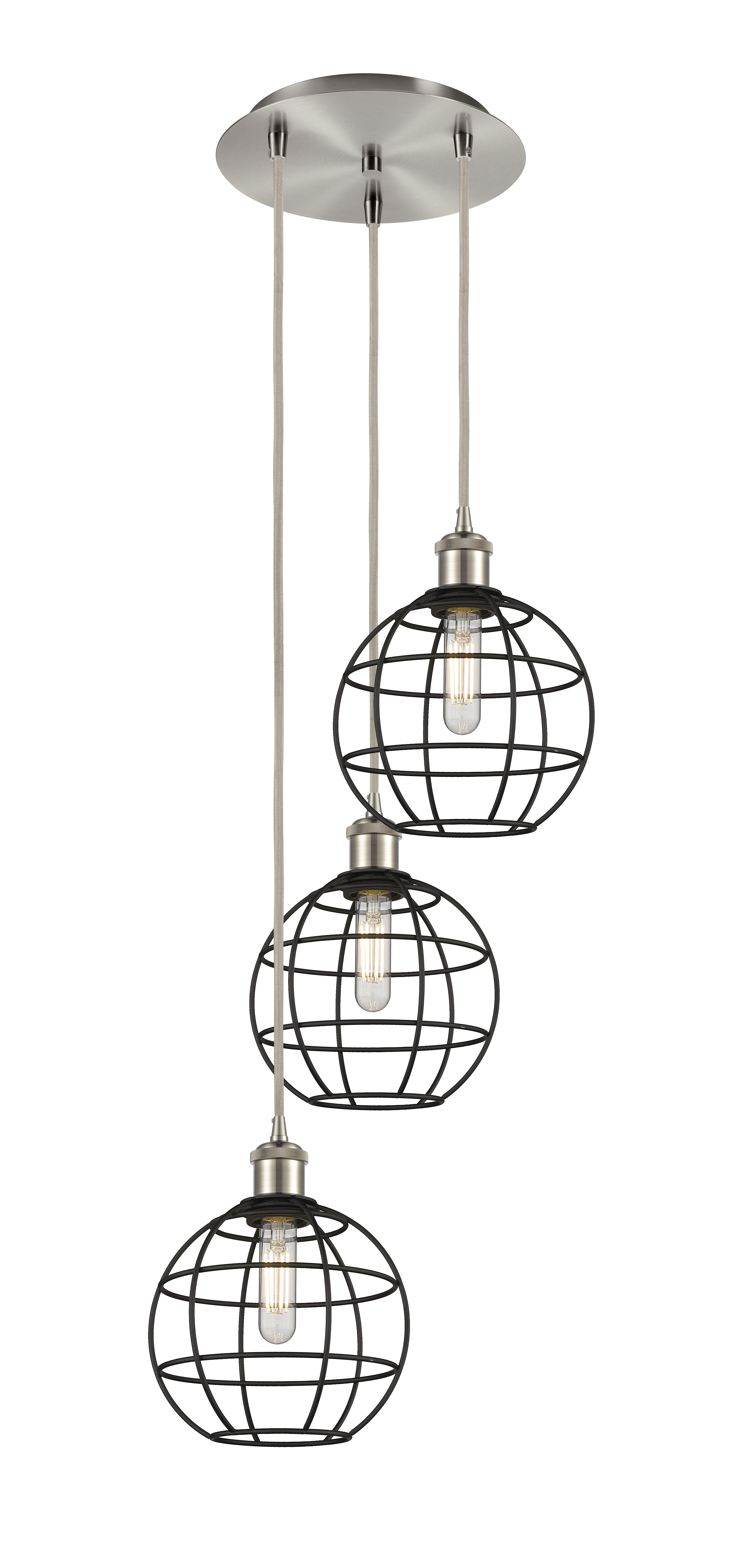 Ballston Multi Pendant Antique Brass