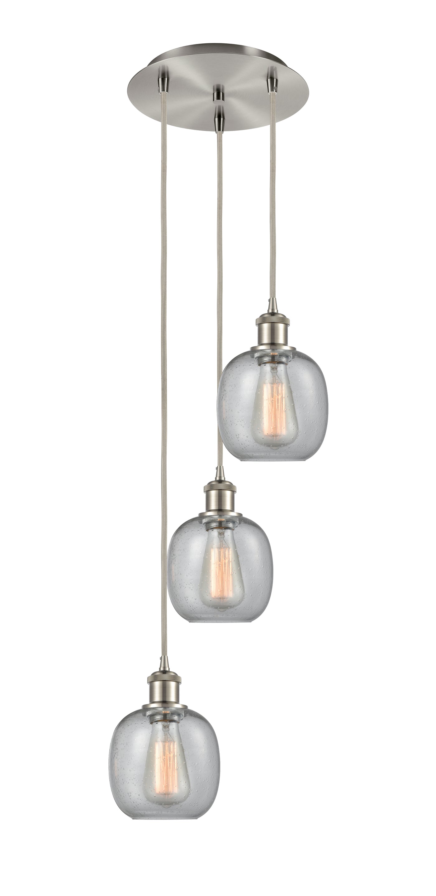 Ballston Multi Pendant Antique Brass Finish