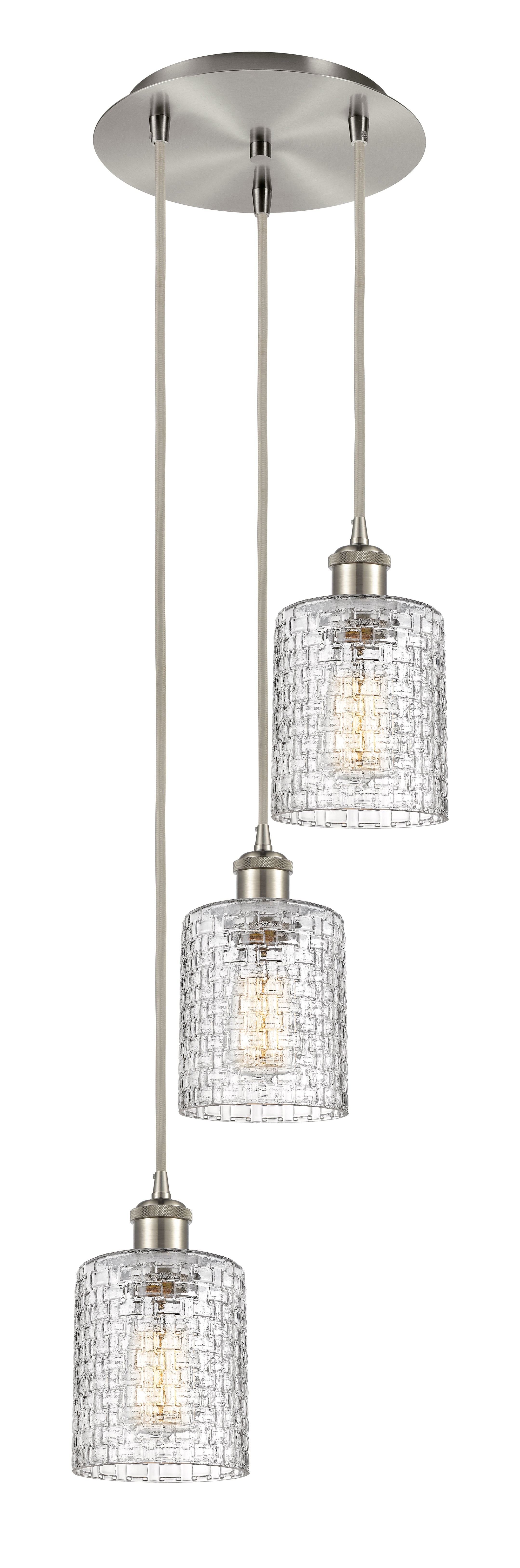 Ballston Multi Pendant Antique Brass Finish