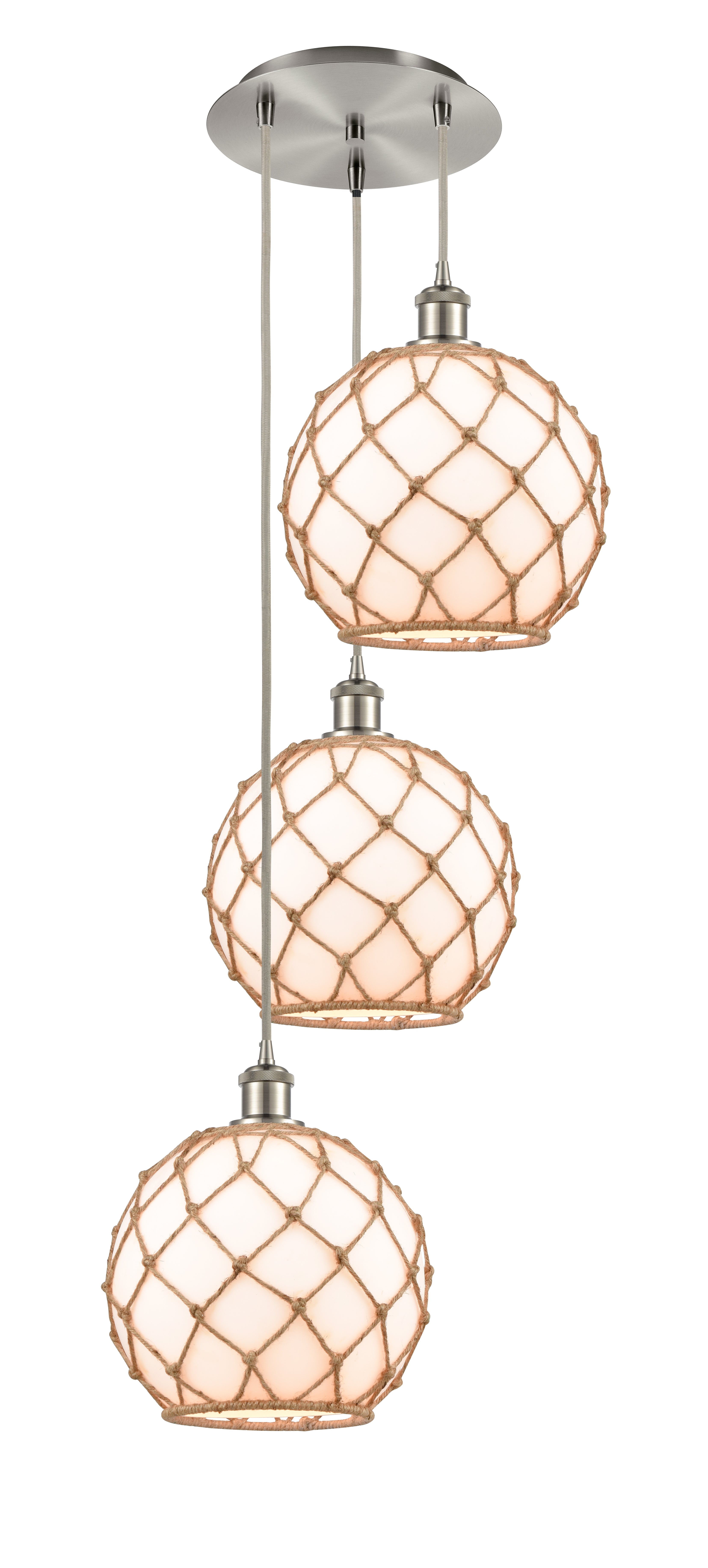 Ballston Multi Pendant Antique Brass