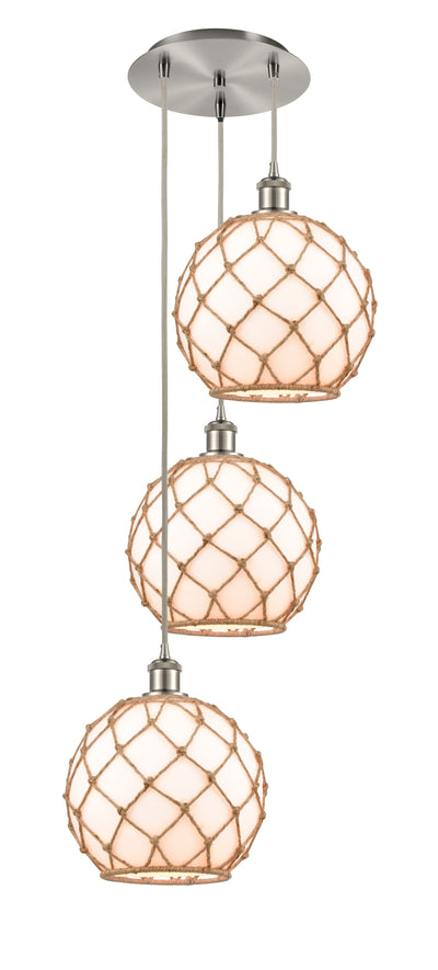 Ballston Multi Pendant Antique Brass
