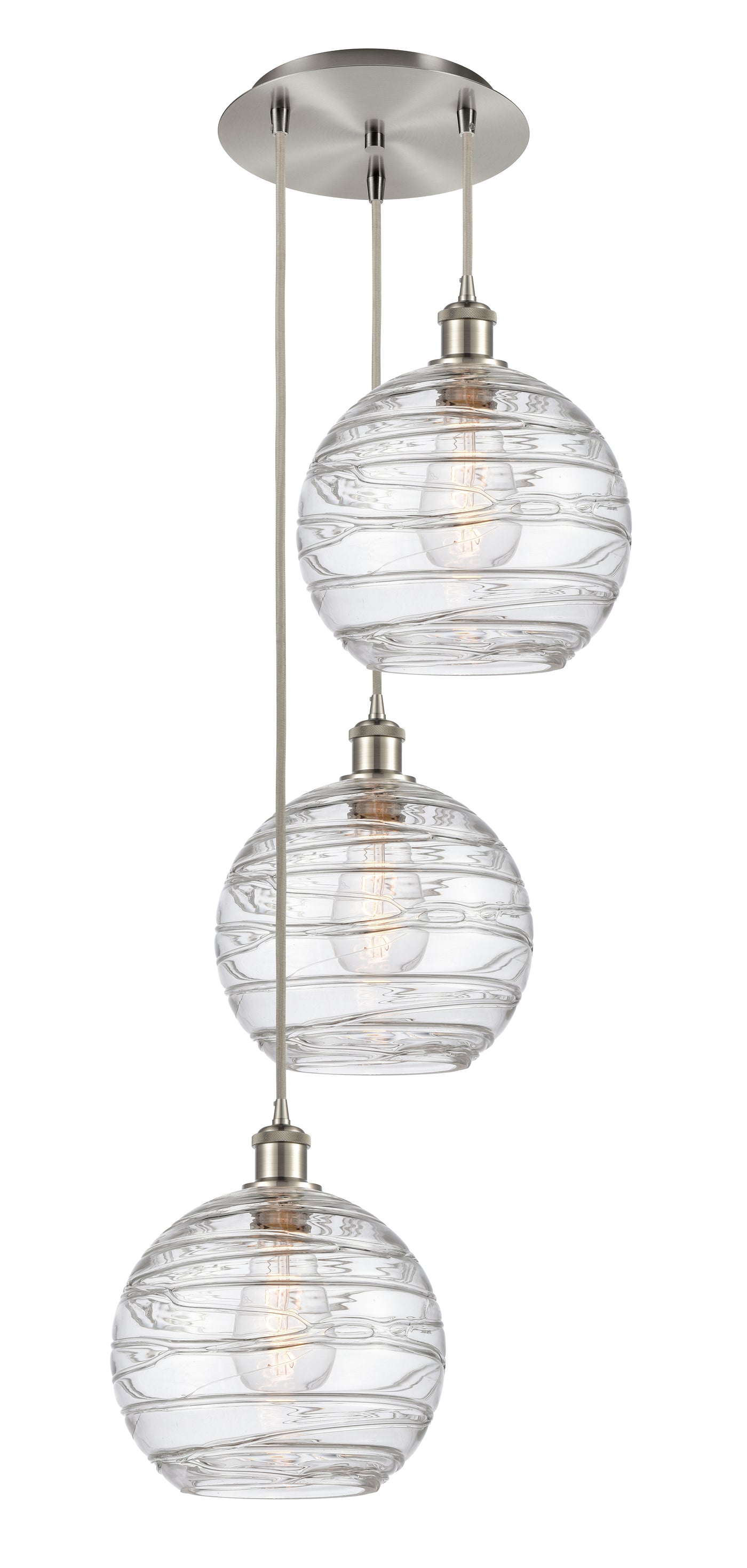Ballston Multi Pendant Antique Brass Finish