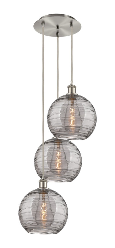 Ballston Multi Pendant Antique Brass Finish
