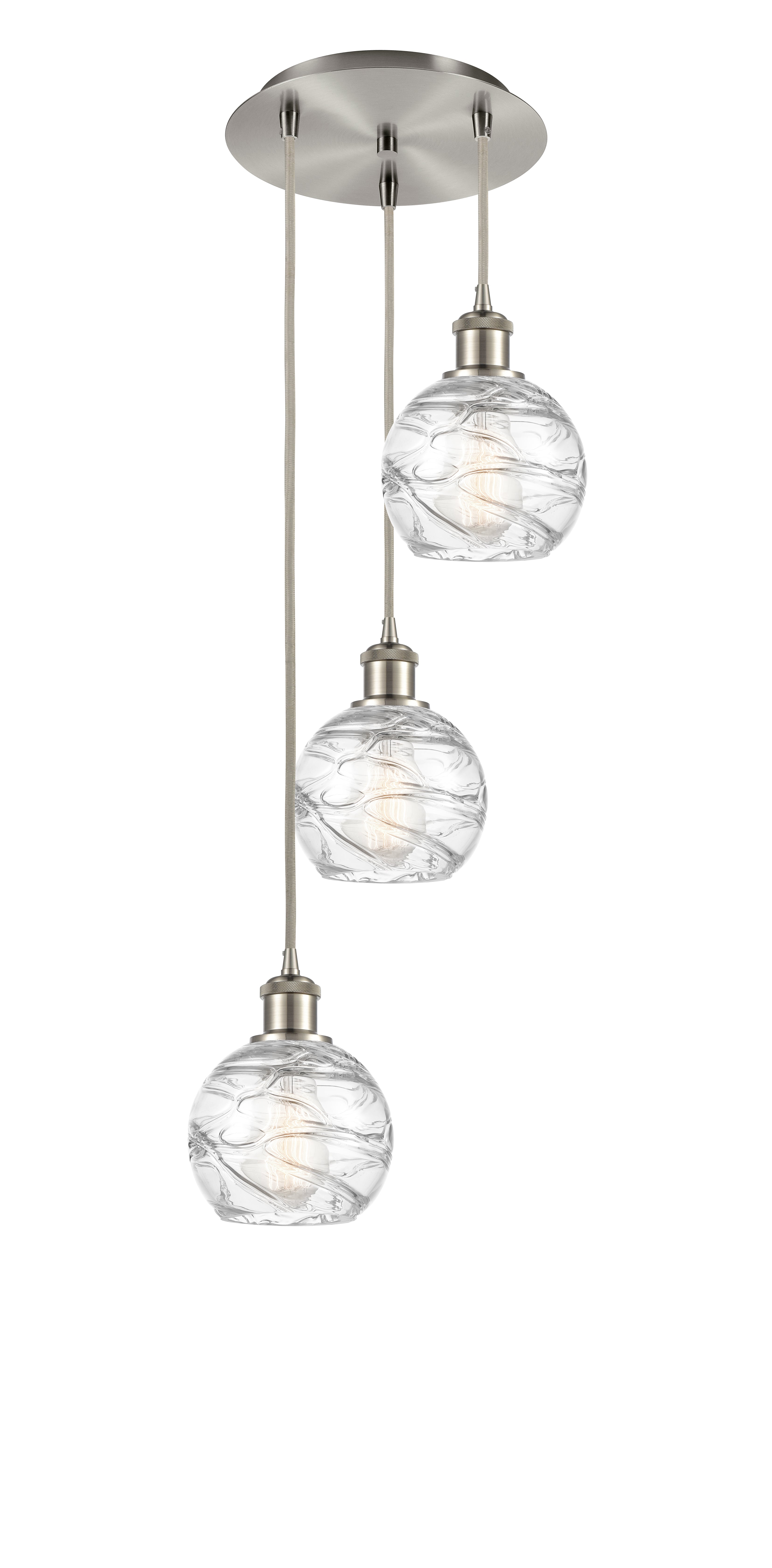 Ballston Multi Pendant Antique Brass Finish