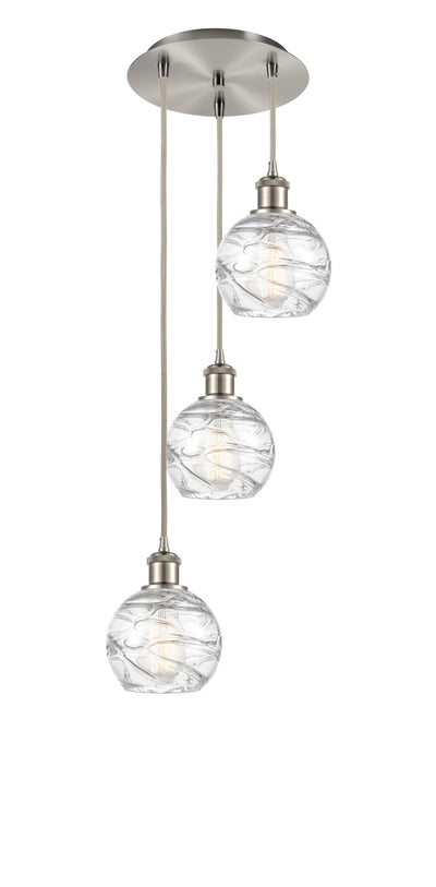 Ballston Multi Pendant Antique Brass Finish