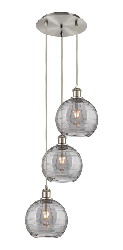 Ballston Multi Pendant Antique Brass Finish