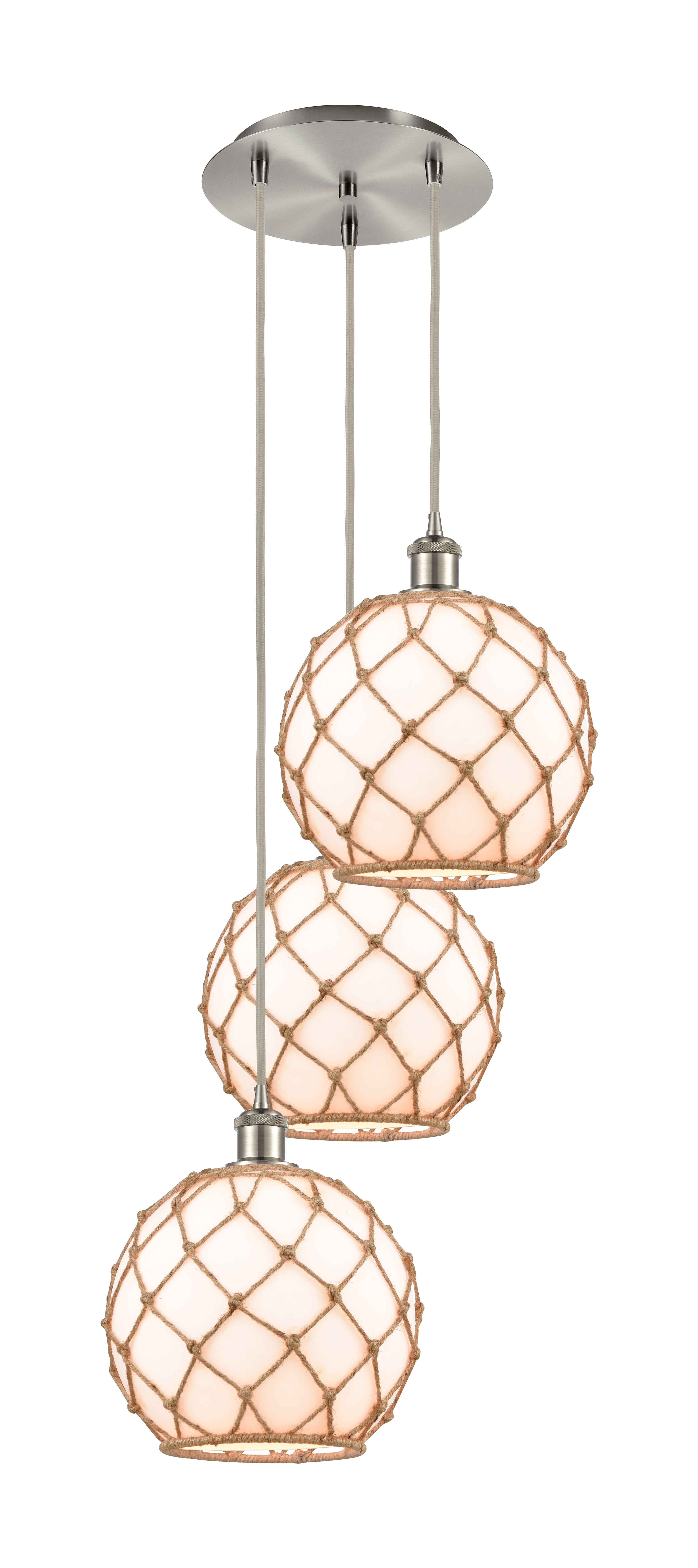 Ballston Multi Pendant Antique Brass