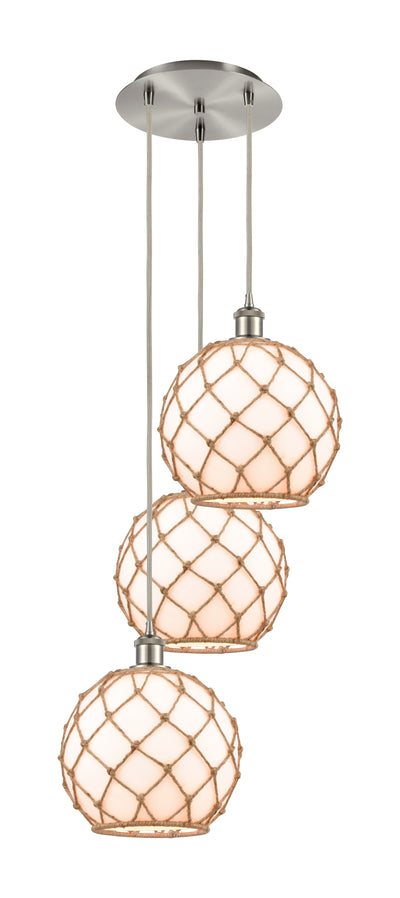 Ballston Multi Pendant Antique Brass