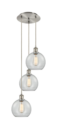 Ballston Multi Pendant Antique Brass Finish