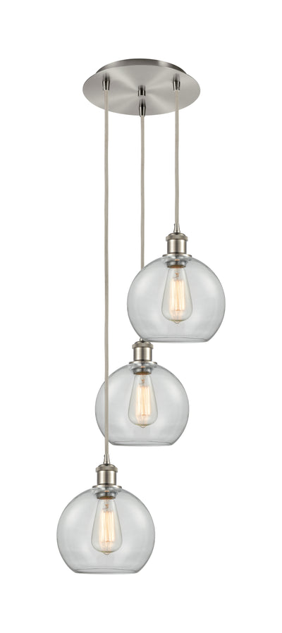 Ballston Multi Pendant Antique Brass Finish