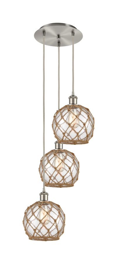 Ballston Multi Pendant Antique Brass Finish
