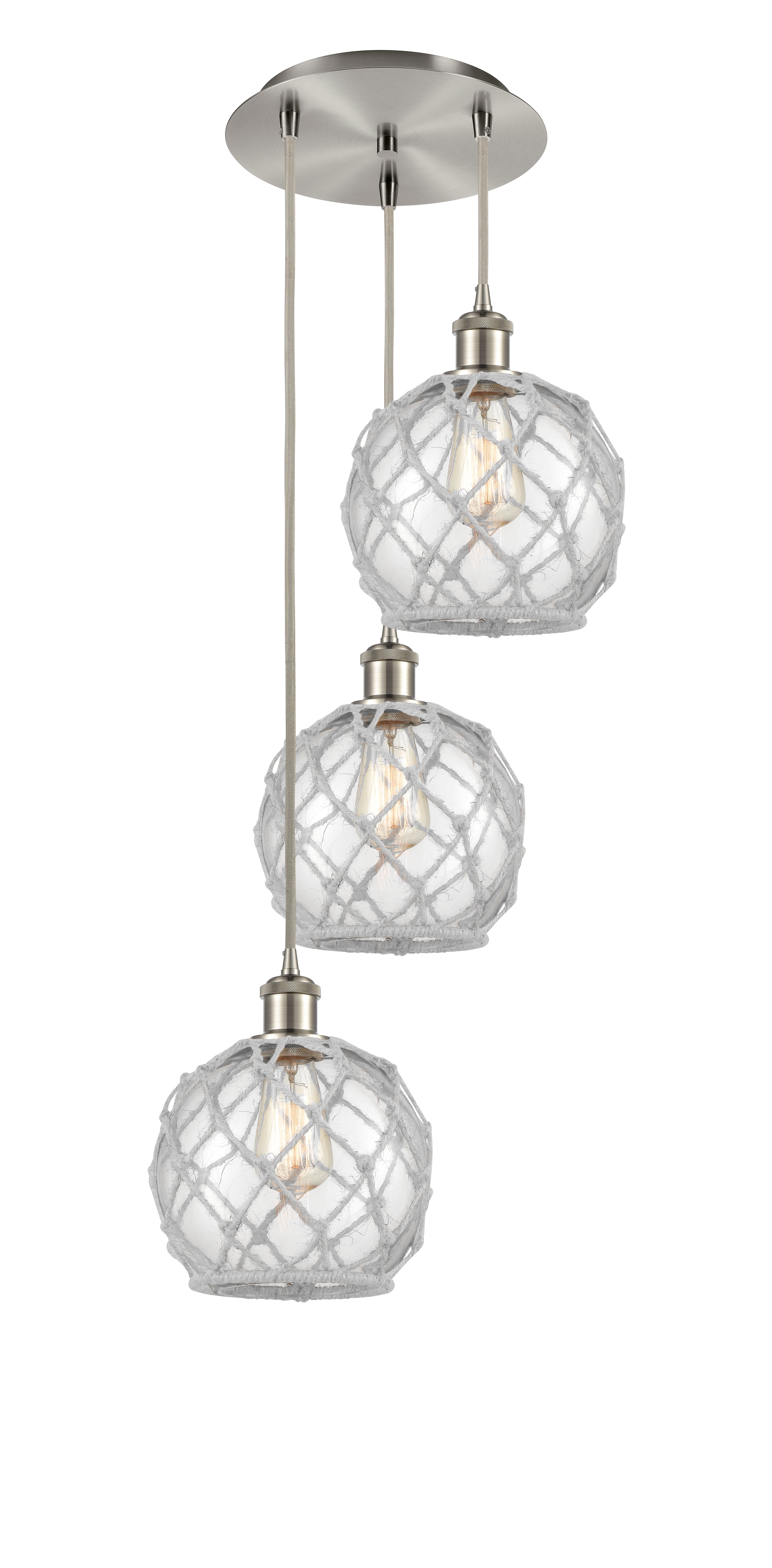 Ballston Multi Pendant Antique Brass Finish