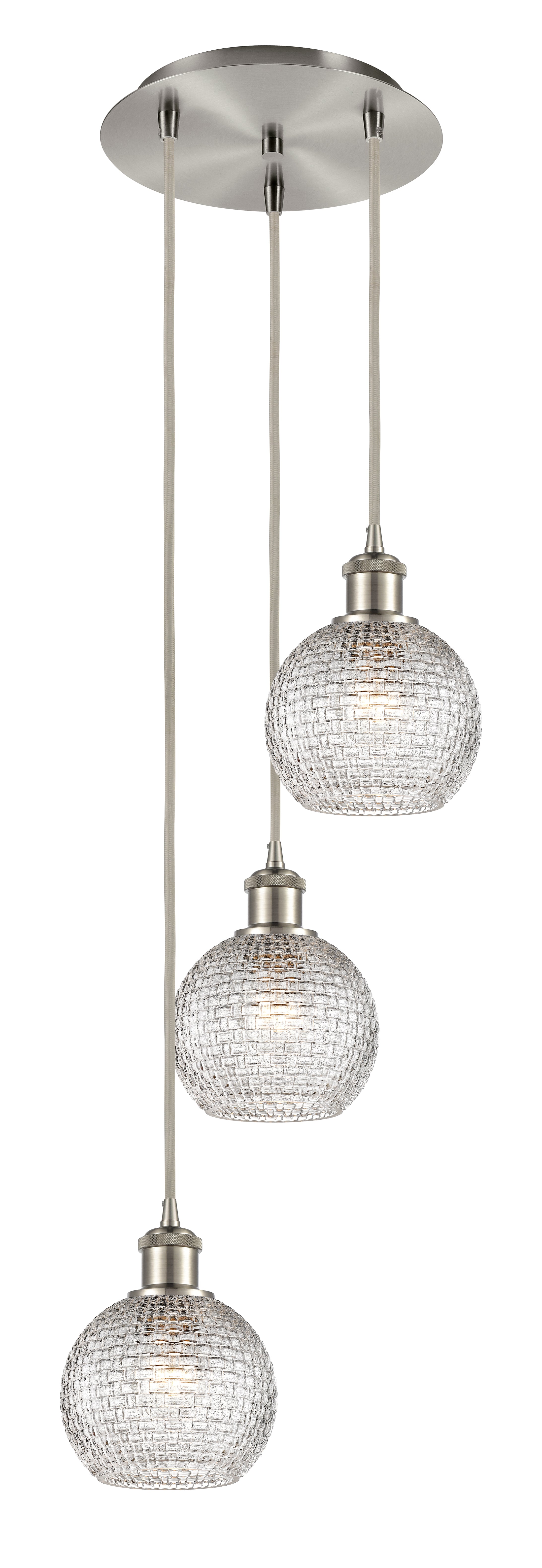 Ballston Multi Pendant Antique Brass Finish