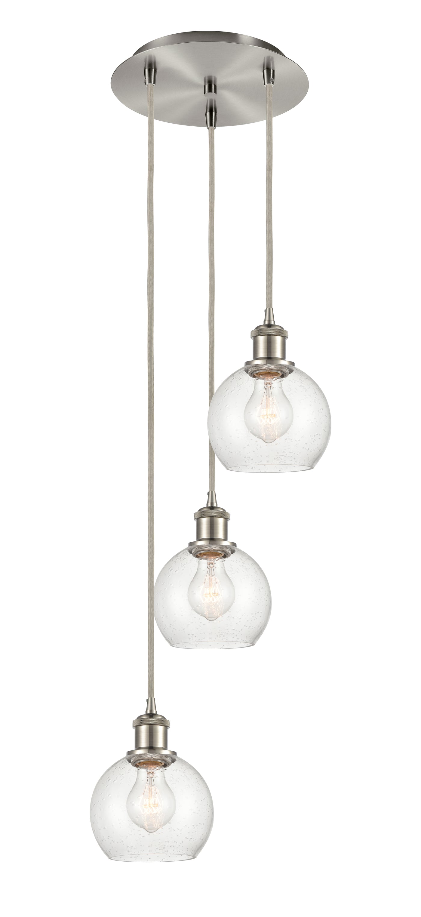 Ballston Multi Pendant Antique Brass