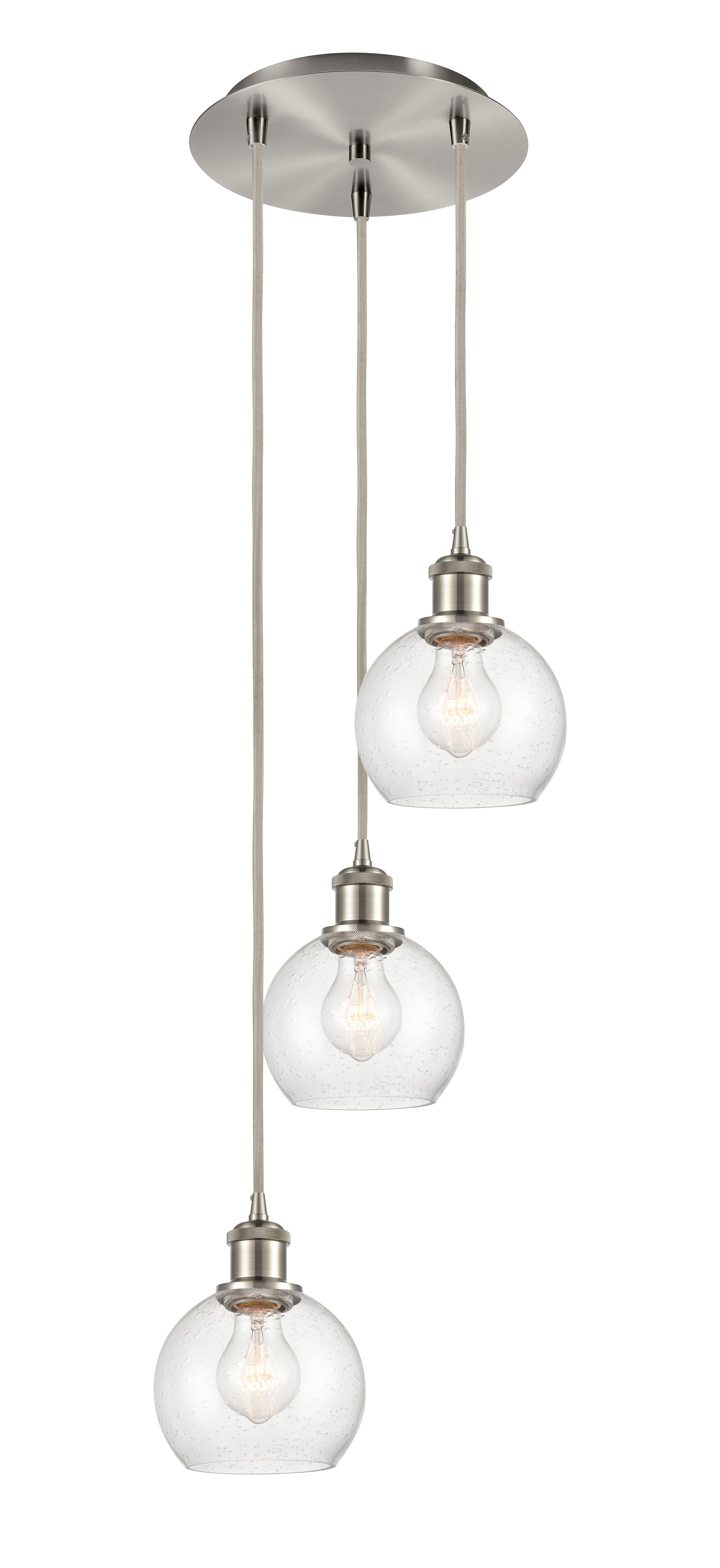 Ballston Multi Pendant Antique Brass