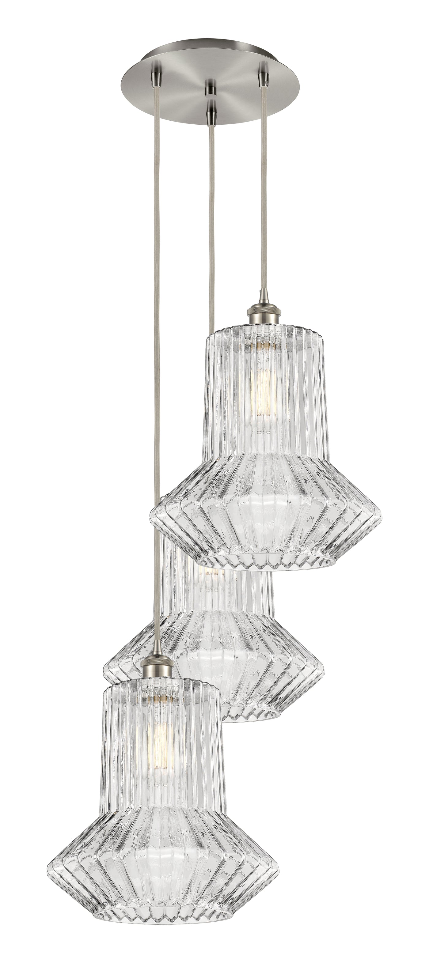 Ballston Multi Pendant Antique Brass