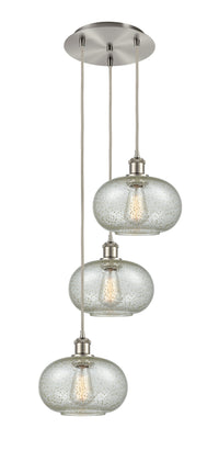 Ballston Multi Pendant Antique Brass Finish