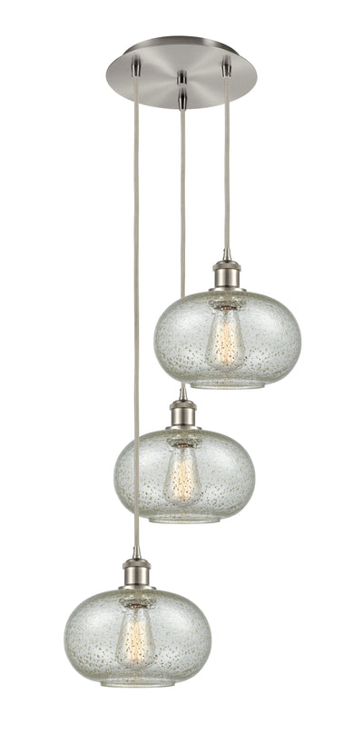 Ballston Multi Pendant Antique Brass Finish