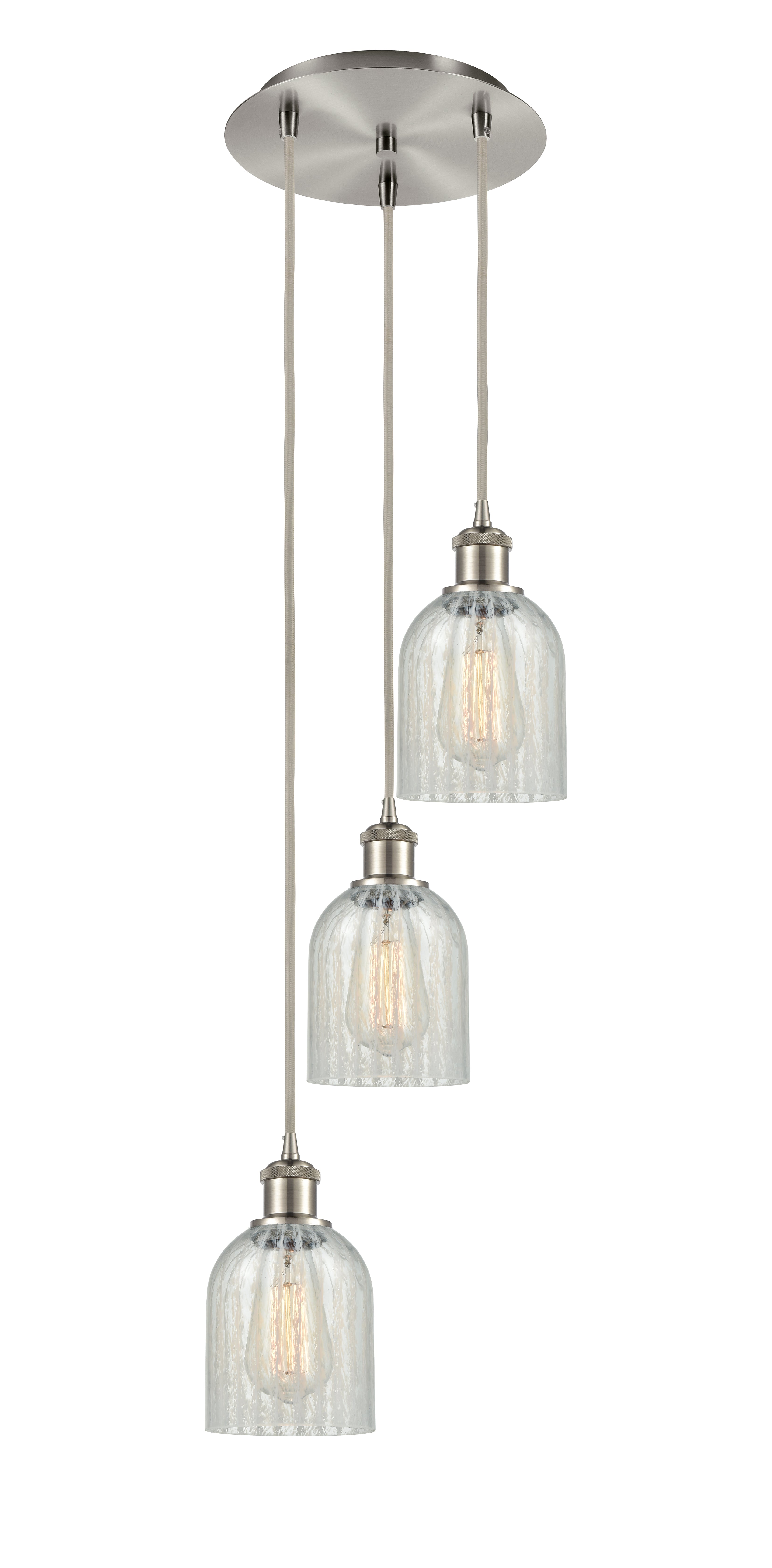 Ballston Multi Pendant Antique Brass Finish