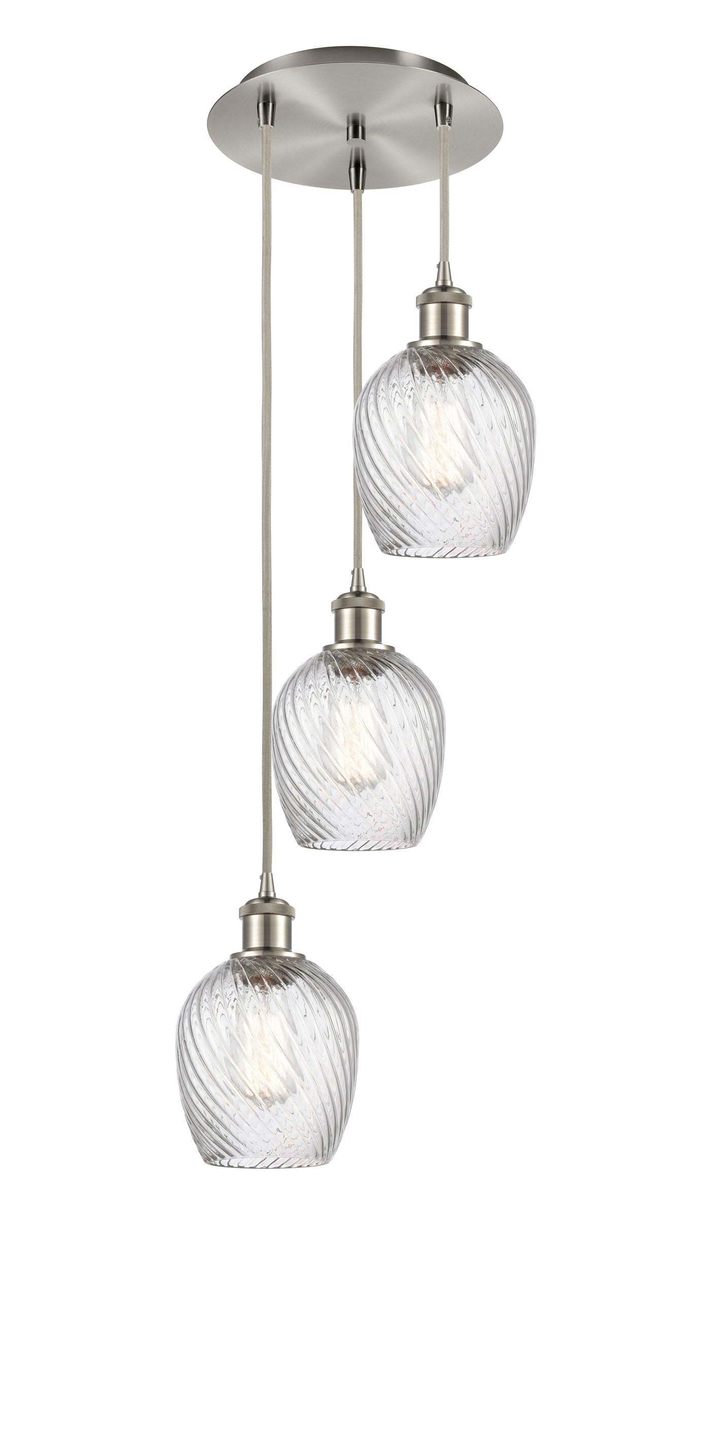 Ballston Multi Pendant Antique Brass