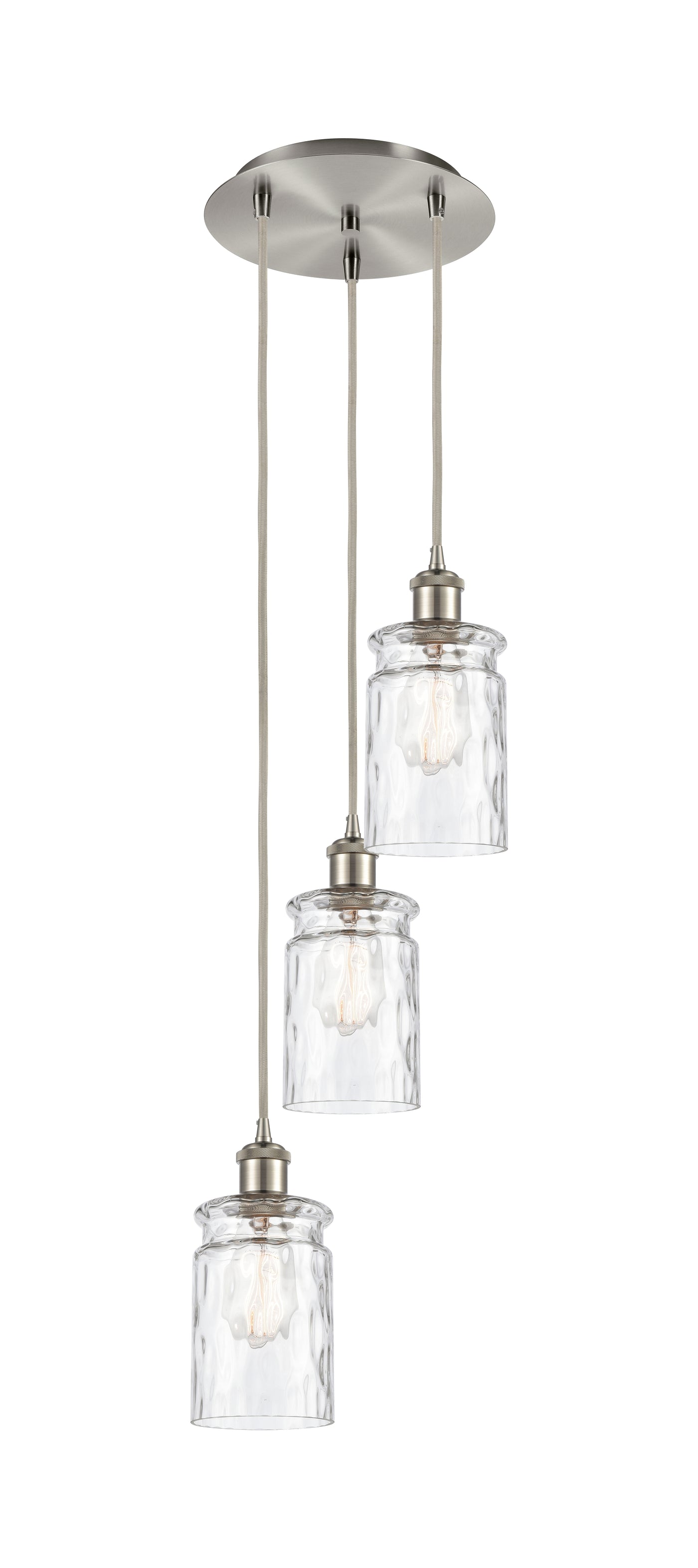 Ballston Multi Pendant Antique Brass Finish