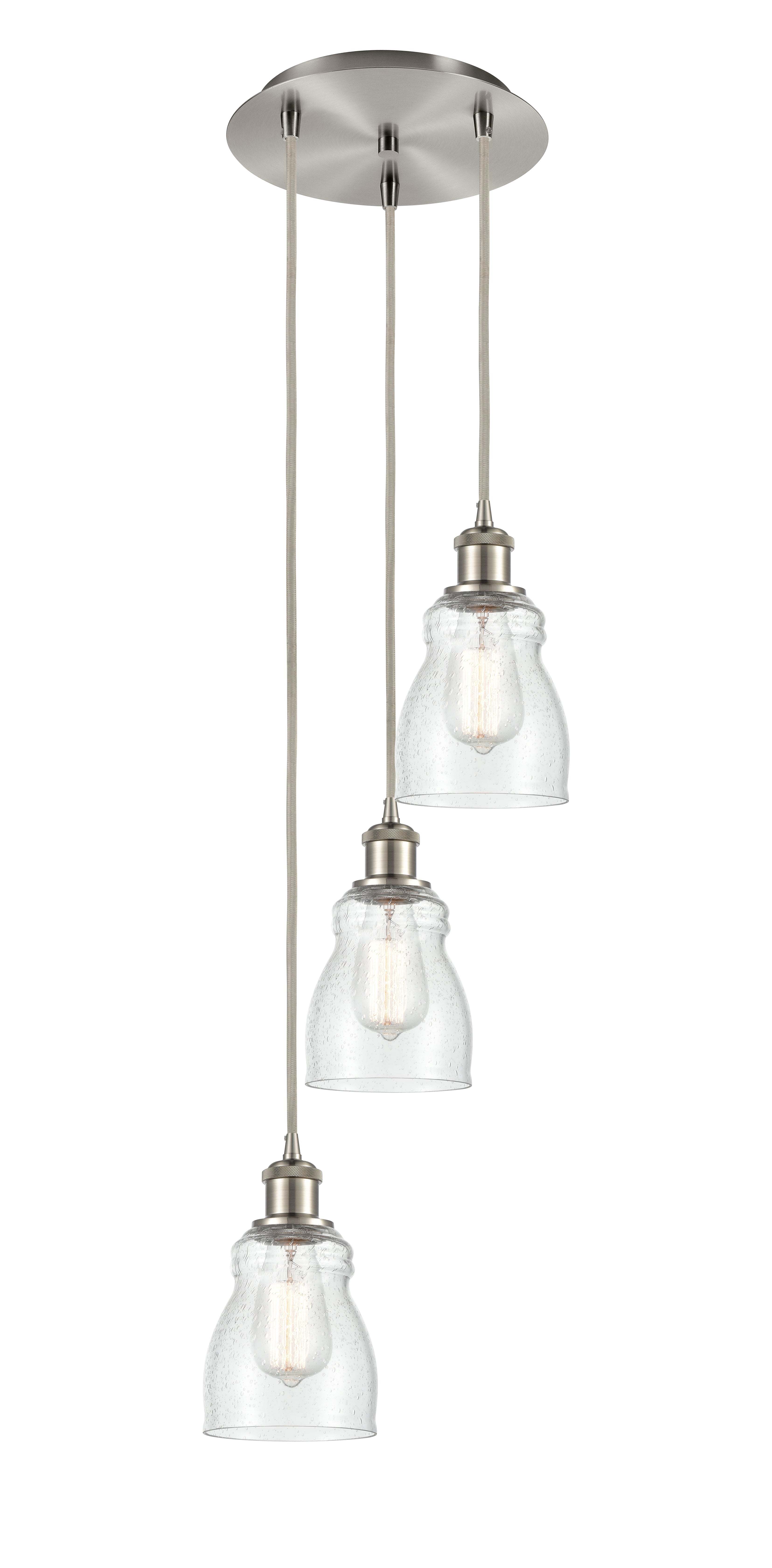Ballston Multi Pendant Antique Brass Finish