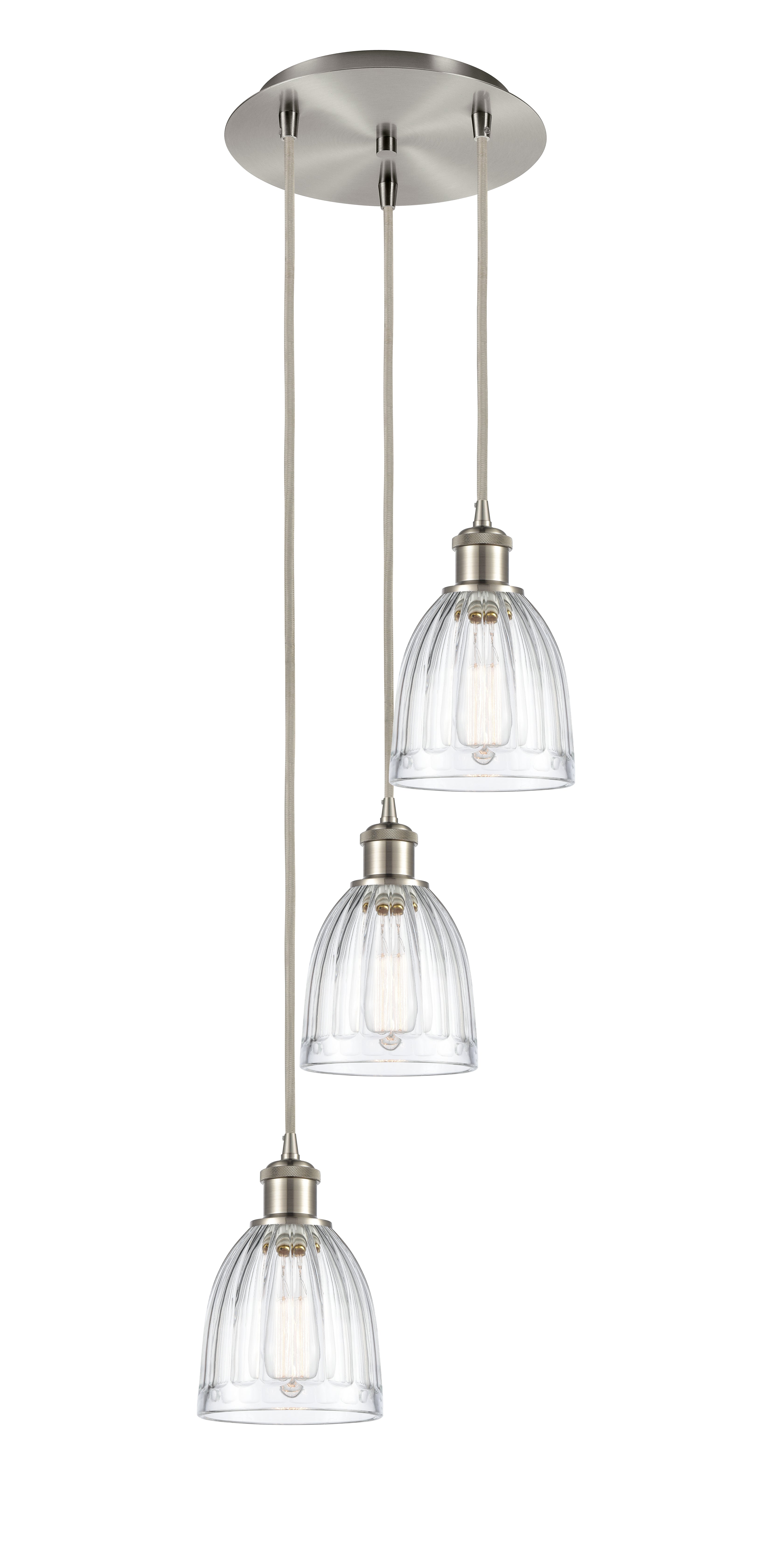 Ballston Multi Pendant Antique Brass