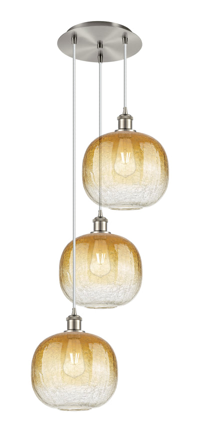Ballston Multi Pendant Antique Brass Finish