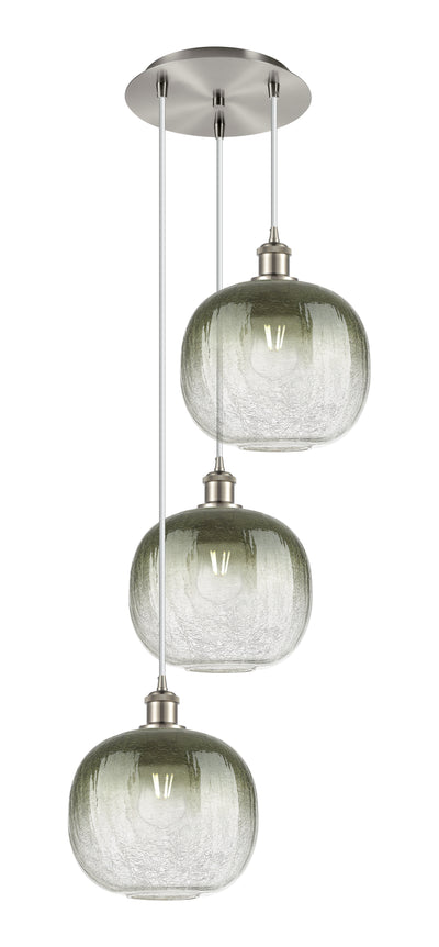 Ballston Multi Pendant Antique Brass Finish
