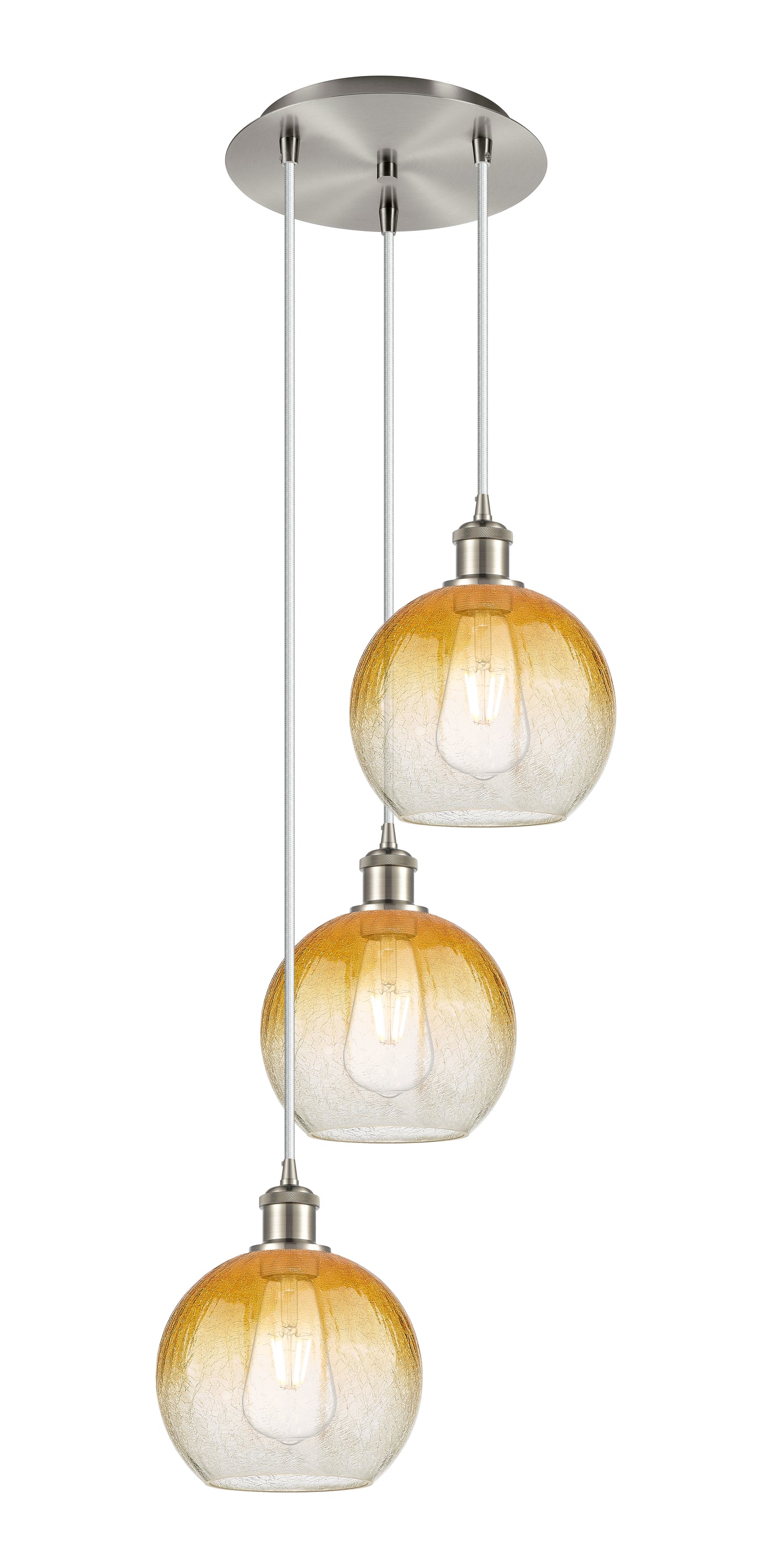 Ballston Multi Pendant Antique Brass Finish