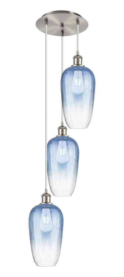 Ballston Multi Pendant Antique Brass Finish