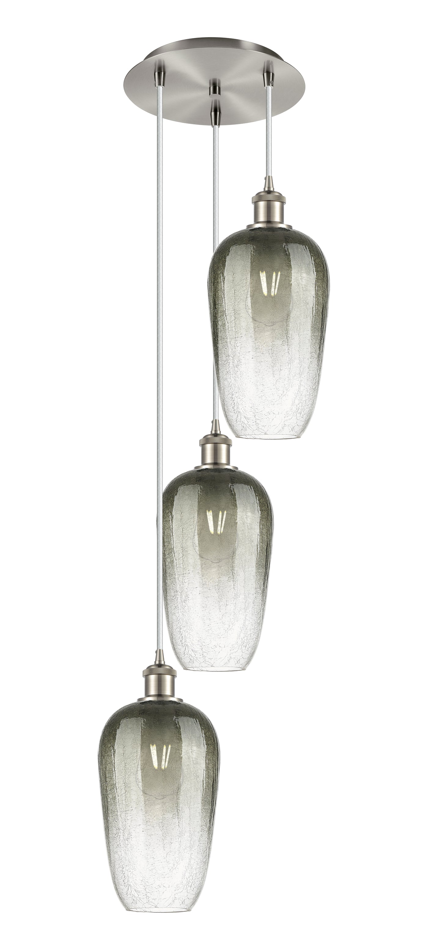 Ballston Multi Pendant Antique Brass Finish