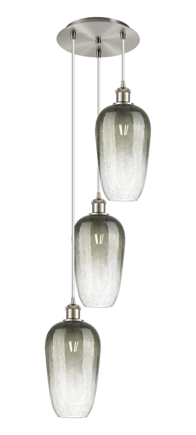 Ballston Multi Pendant Antique Brass Finish