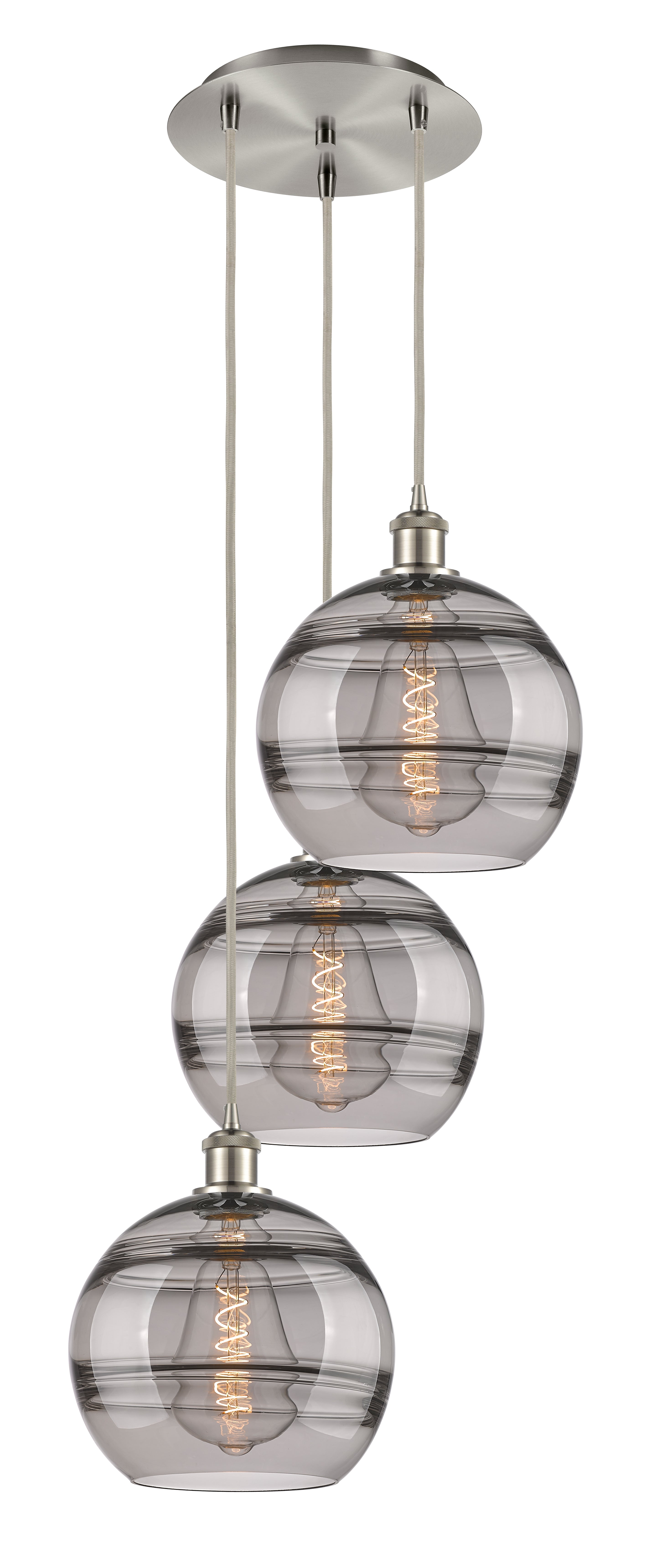 Ballston Multi Pendant Antique Brass Finish