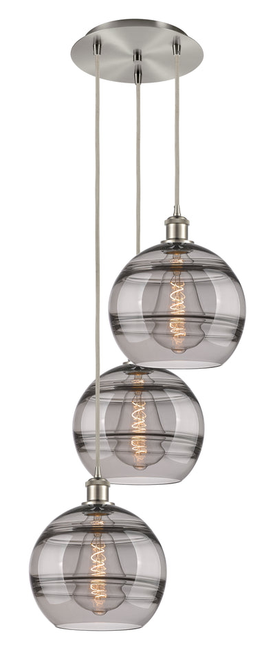 Ballston Multi Pendant Antique Brass Finish