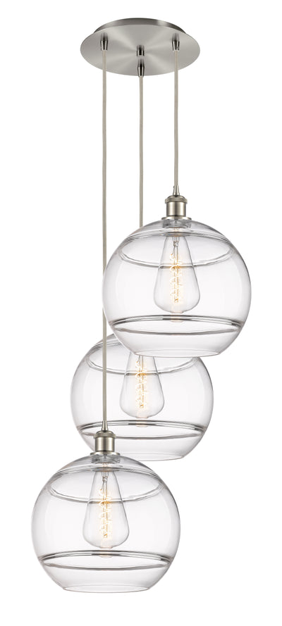 Ballston Multi Pendant Antique Brass Finish