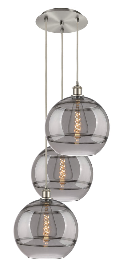 Ballston Multi Pendant Antique Brass Finish