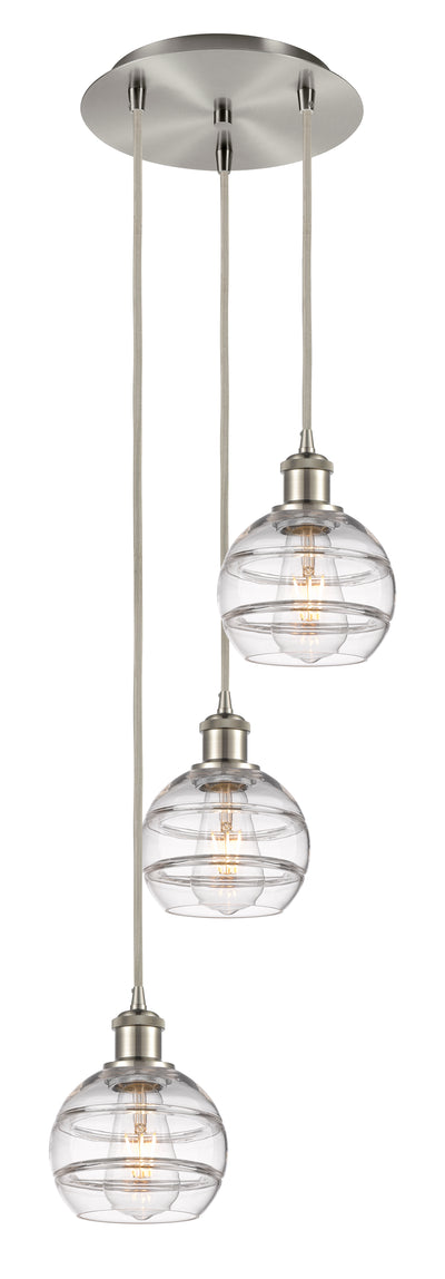 Ballston Multi Pendant Antique Brass