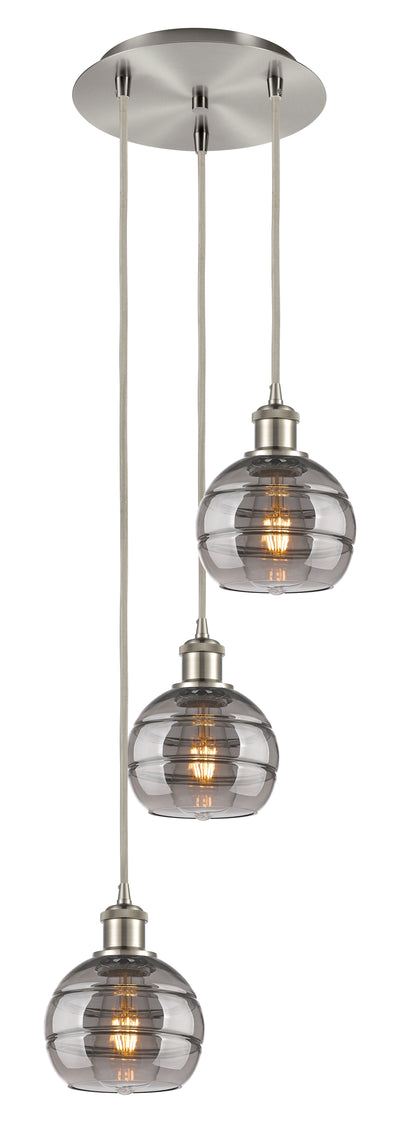 Ballston Multi Pendant Antique Brass