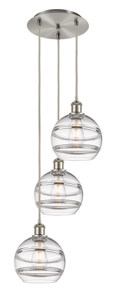 Ballston Multi Pendant Antique Brass Finish